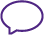 A conversational bubble icon to represent testimonial call-out boxes.